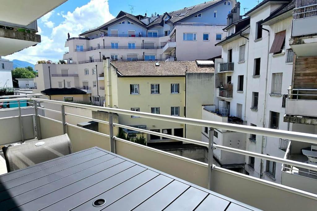 Ferienwohnung Le Jeremy Avec Parking Souterrain Thonon-les-Bains Exterior foto